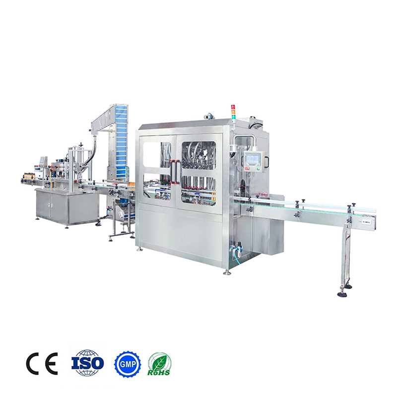 Индустриална машина за пълнене на бутилки